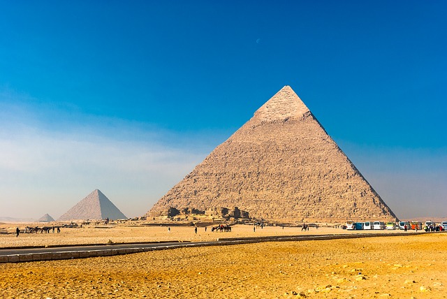 Gizako piramideak, Egipto.