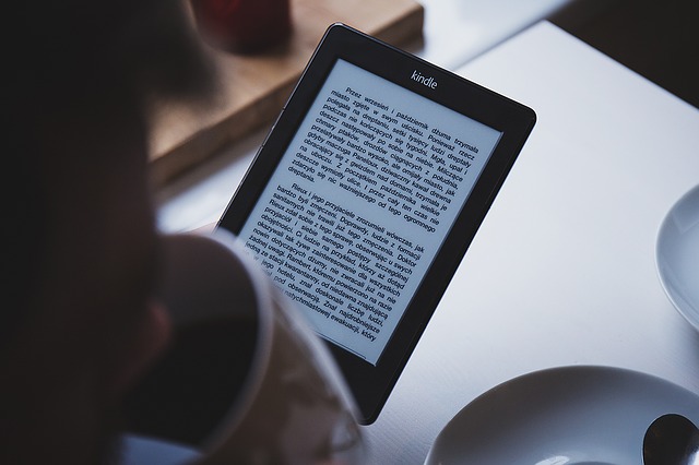 Leyendo un libro electrónico